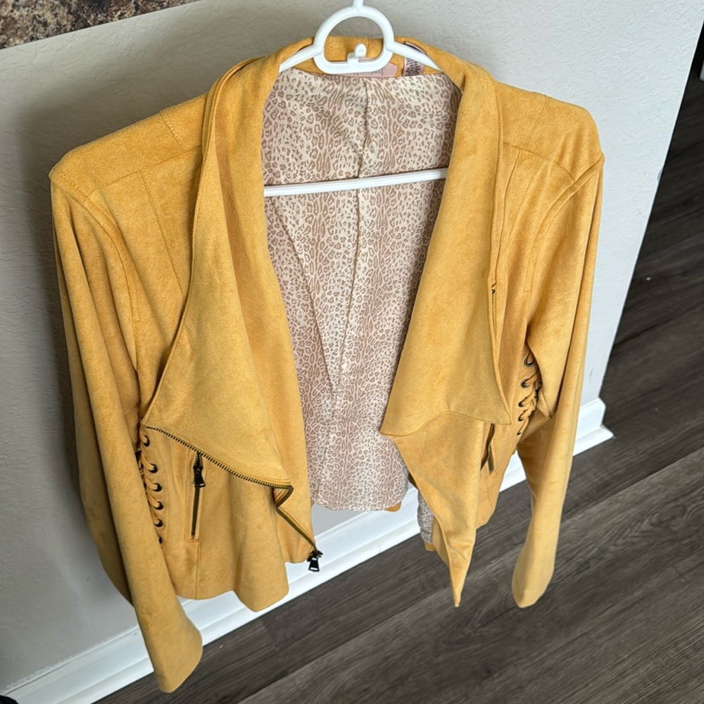 Mustard colored jacket